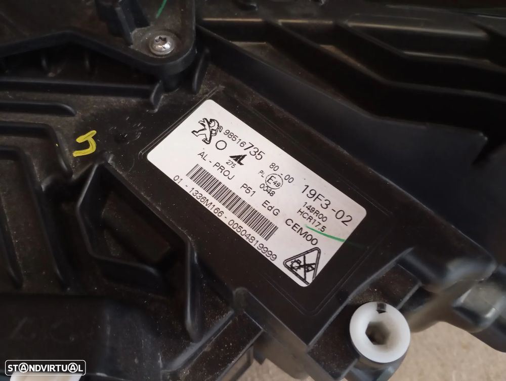 PEUGEOT 308 III FAROL LED DIRETO - FF575 - 6