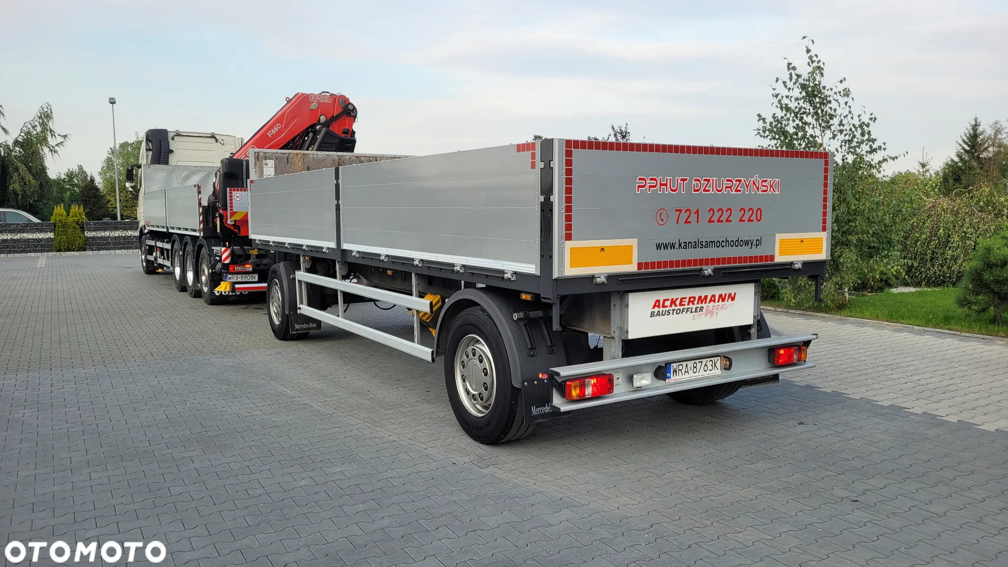 Volvo FH500 8x4 + Fassi 660-6, DMC 36ton - 10