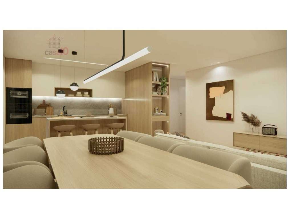 Vende-se apartamento T3 em empreendimento de arquitetura contemporâ... - Grande imagem: 3/5
