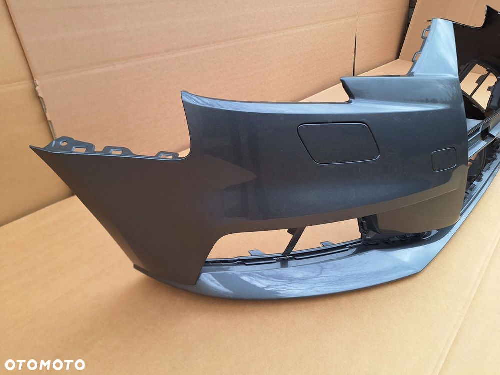 AUDI A3 LIFT HB 16- 17-20 8V3 ORYGINAŁ! NOWY! ZDERZAK PRZÓD PRZEDNI BDB SZARY MET. ORYGINAŁ 8V3807437AF WYSYŁKA 24H - 4