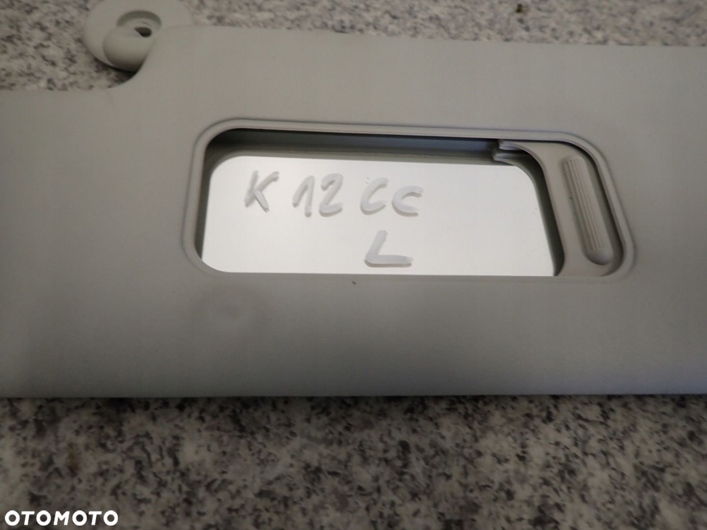 NISSAN MICRA K12 03- DASZEK PRZECIWSŁONECZNY LEWY CABRIO - 3