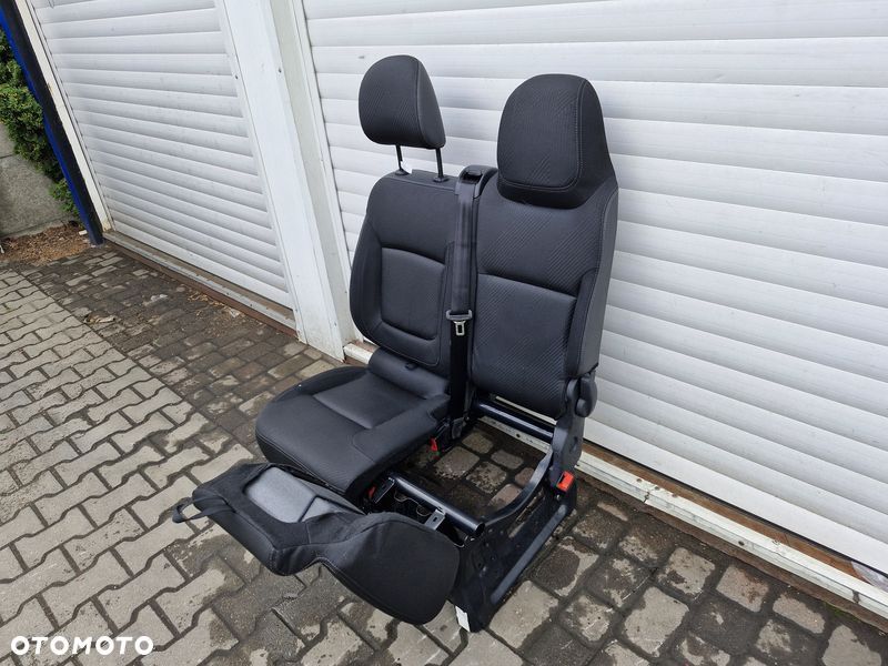 RENAULT TRAFIC 3 III VIVARO B FOTEL PRAWY PODWÓJNY ŁAWKA KANAPA - 9