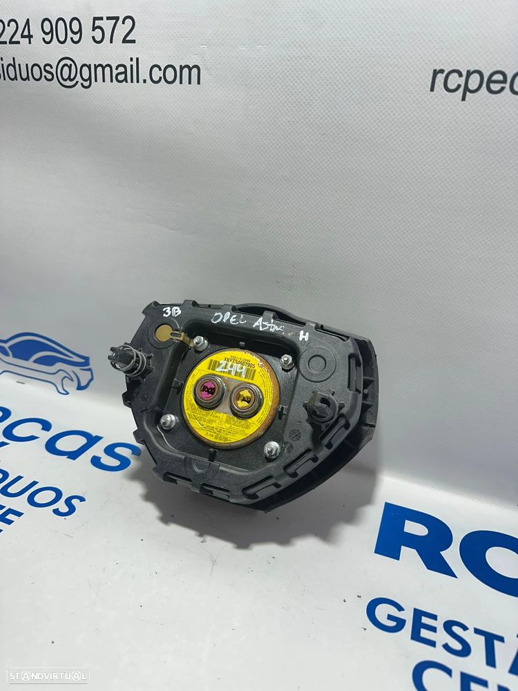 .Airbag Volante Condutor GM Opel Astra H 13111345 2004 - 2009 - 7
