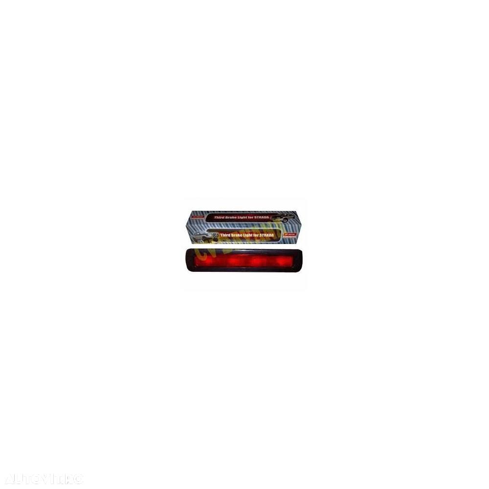 Lampa Stop Mitsubishi L200, 11.1996-10.2005, spate, rosu, fara omologare, MR109137, - 1