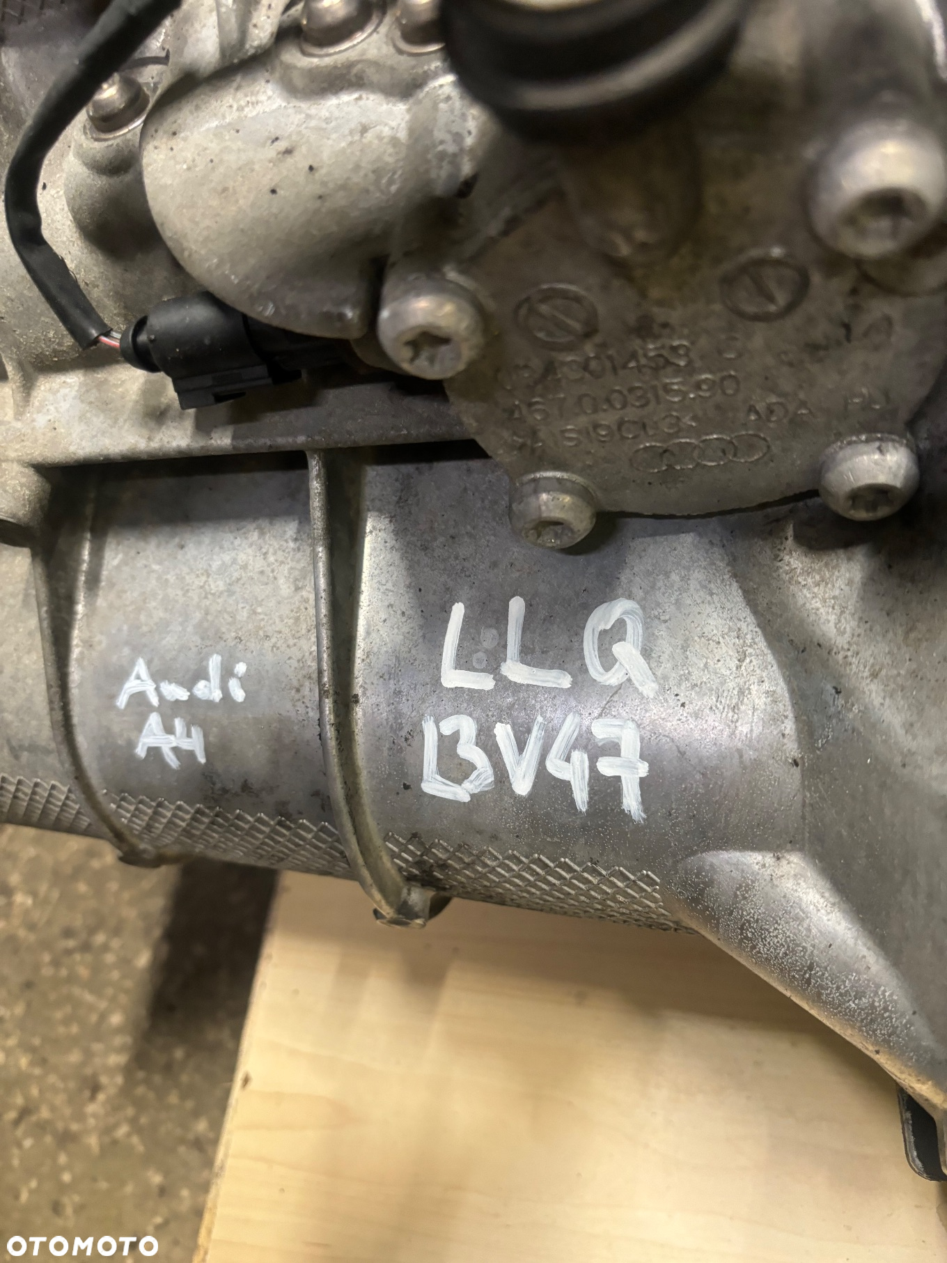 SKRZYNIA BIEGÓW MANUAL LLQ 2.0 TDI AUDI A4 B8 A5 - 3