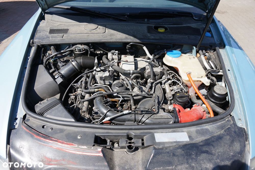 AUDI A6 C6 SEDAN 2004 LY5R 3.0 TDI BMK 225KM GZW NIEBIESKI na części - 9