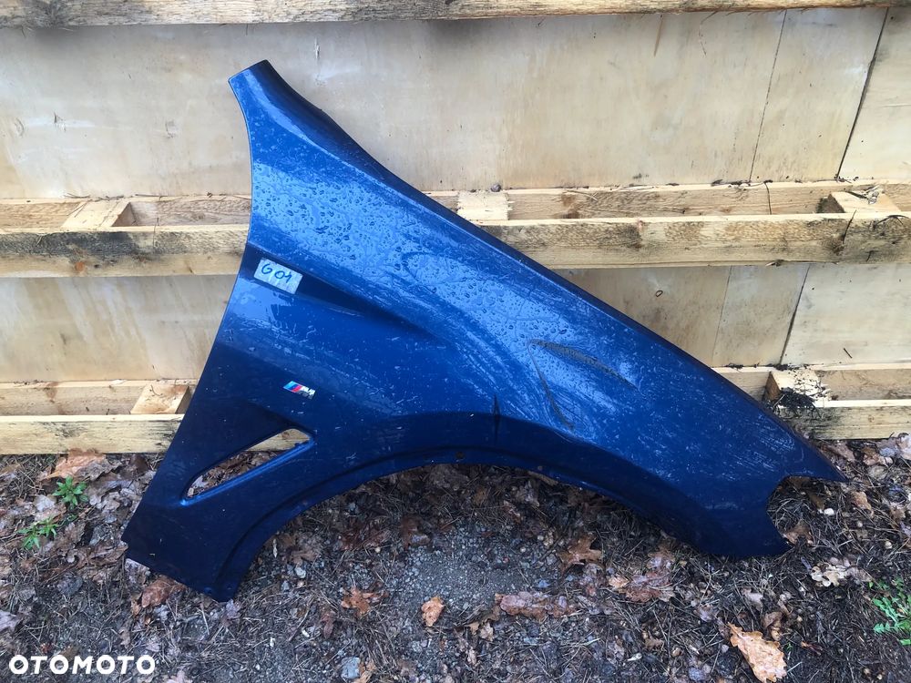 Błotnik prawy - BMW X3 (G01) - Niebieski - 51210s 222 - 1