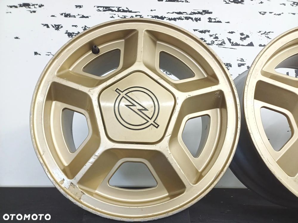 felgi ALU 14 4x100 opel manta Gsi Rekord Vectra A kadett ORI OEM Klasyk - 2