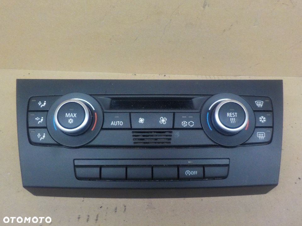 BMW E90 PANEL KLIMATYZACJI