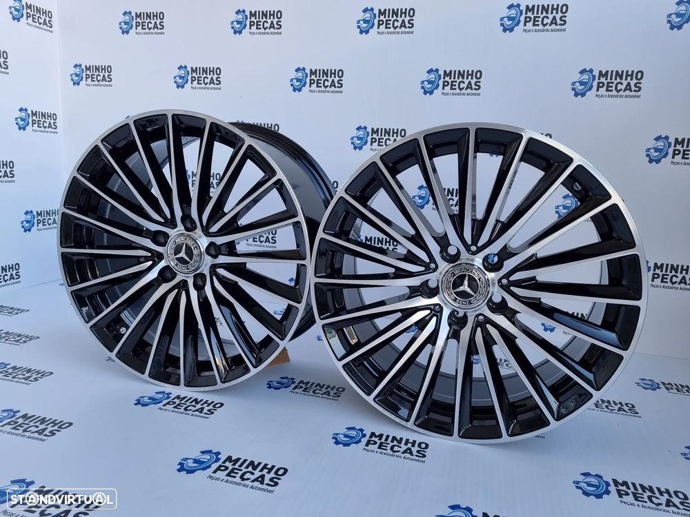 Jantes Mercedes Novo Class C (W206) AMG em 19 Preto Polido - 3