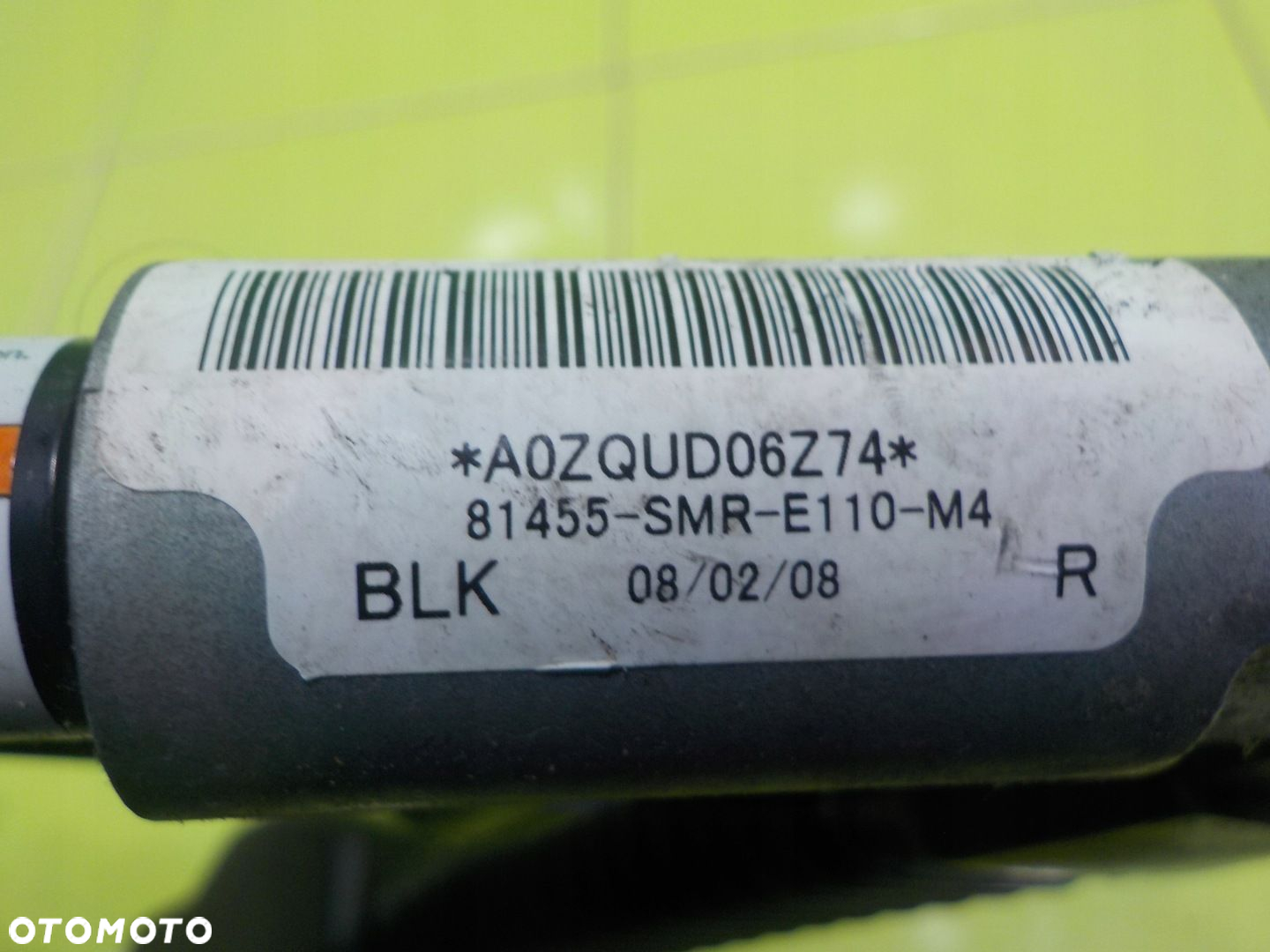 HONDA CIVIC VIII UFO 08r 3D napinacz pasa prawy przod 81455-SMR-E110-M4 - 5