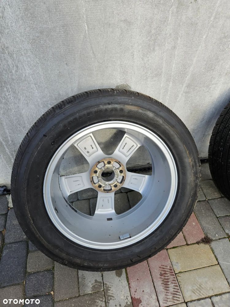 KOŁA FELGI ALUFELGI 17  6,5 J ET 39 1K8071497 OPONY ZIMOWE 225 55 17 VOLKSWAGEN SKODA KOMPLET FELGI Z OPONAMI - 15