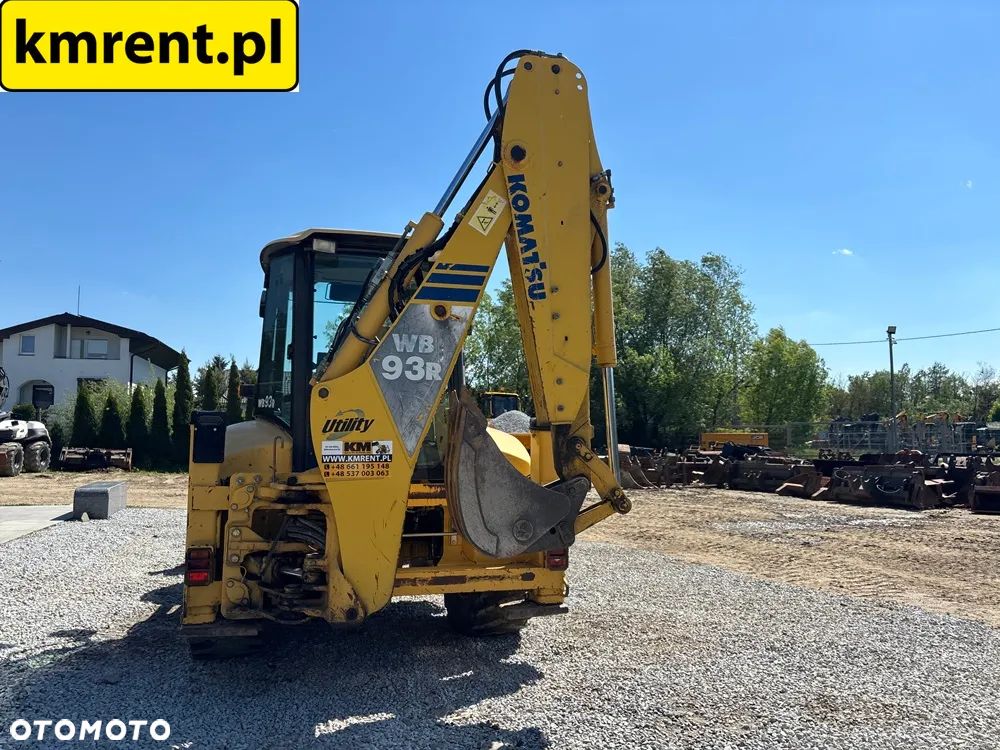 Komatsu WB93R-2 KOPARKO-ŁADOWARKA 2004R. | JCB 3CX, CAT 428 432, CASE 580 590 NEW HOLLAND 110 115 - 19
