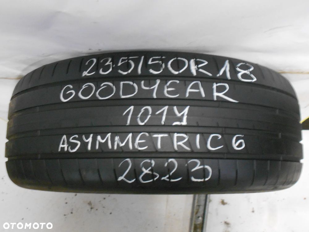 OPONA POJEDYNKA 235/50R18 GOODYEAR EAGLE F1 ASYMMETRIC 6 DOT 02823 6.2MM - 1