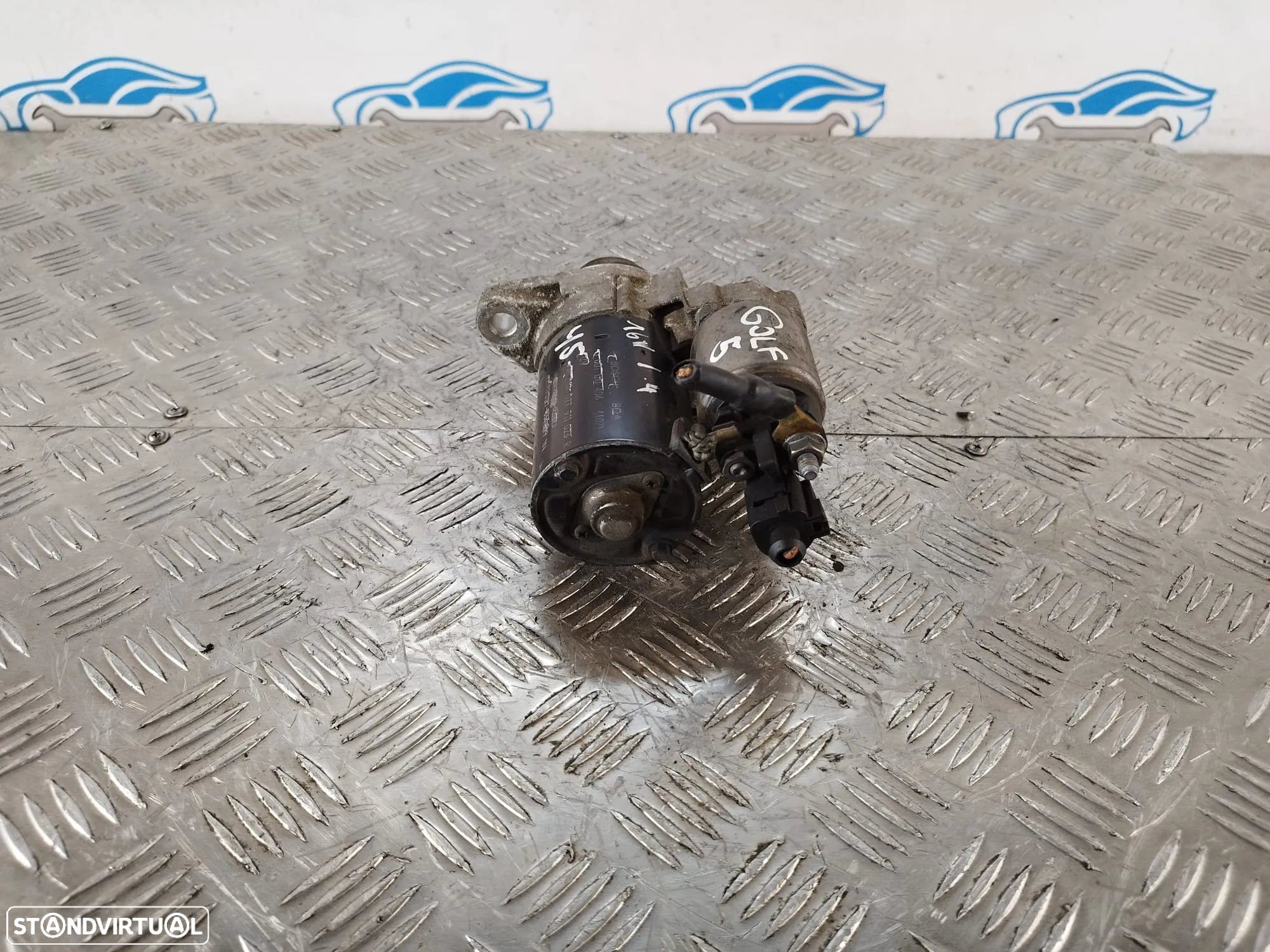MOTOR DE  ARRANQUE BOSCH ORIGINAL 02T911023R  VOLKSWAGEN VW GOLF V 5 MK5 - 7