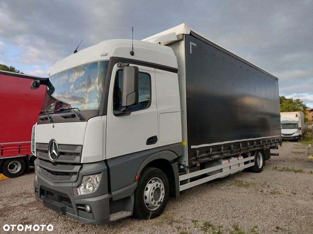Mercedes-Benz ACTROS F 1833 Firana 19 Palet Suwany Dach Szeroka Kabina - 8