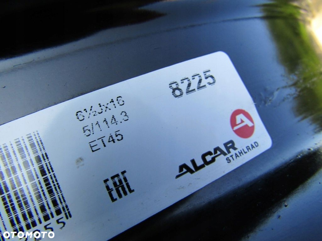 Felga 16 Toyota Auris Avensis Corolla Verso RAV4 RAV 4 / 6,5j 5x114,3 ET45 - 6