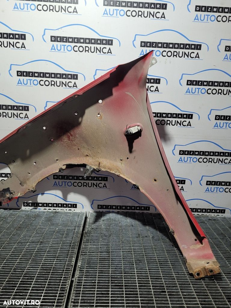 Aripa Dreapta Fata Mitsubishi L200 2006 - 2010 4 Usi ROSU (906) - 5