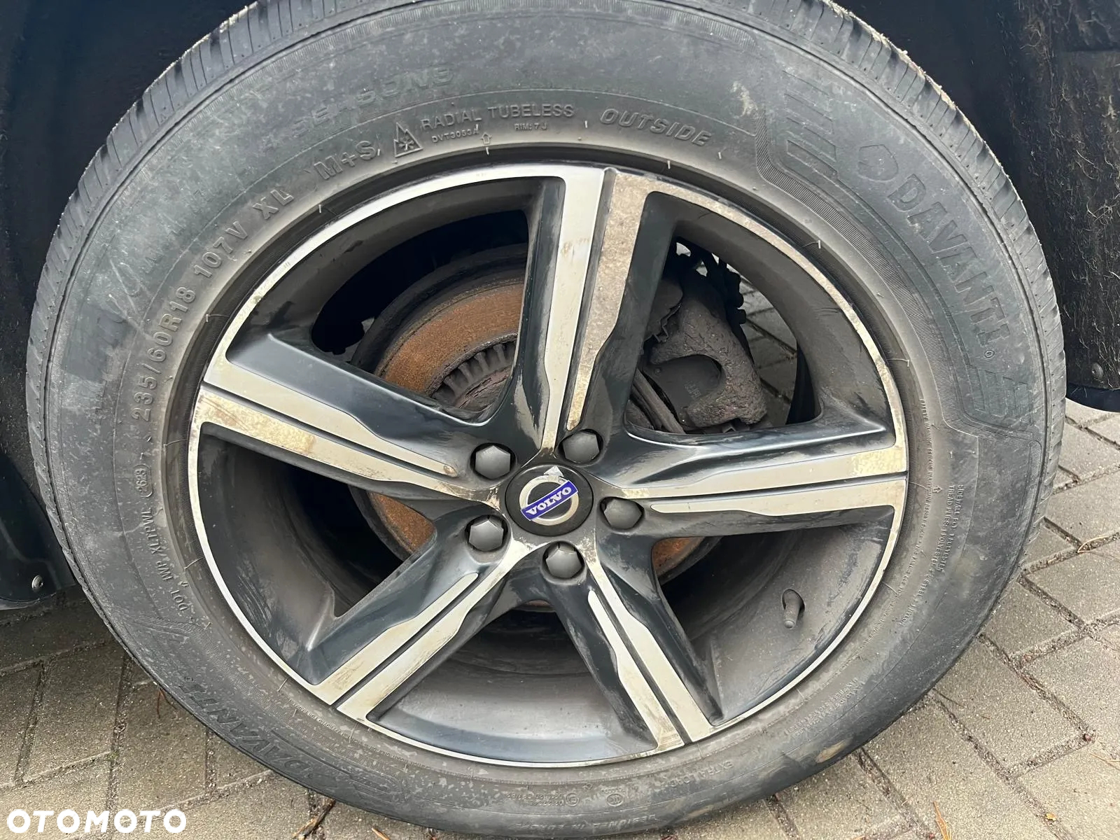 alu felgi r-design 18 volvo xc60 opony 235/60/18  5x108 - 3