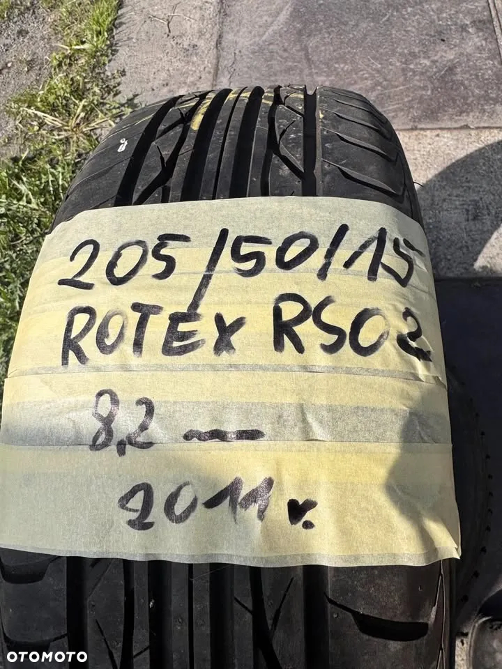 Nowe opony letnie ROTEX RS02  205/50/15 - 3