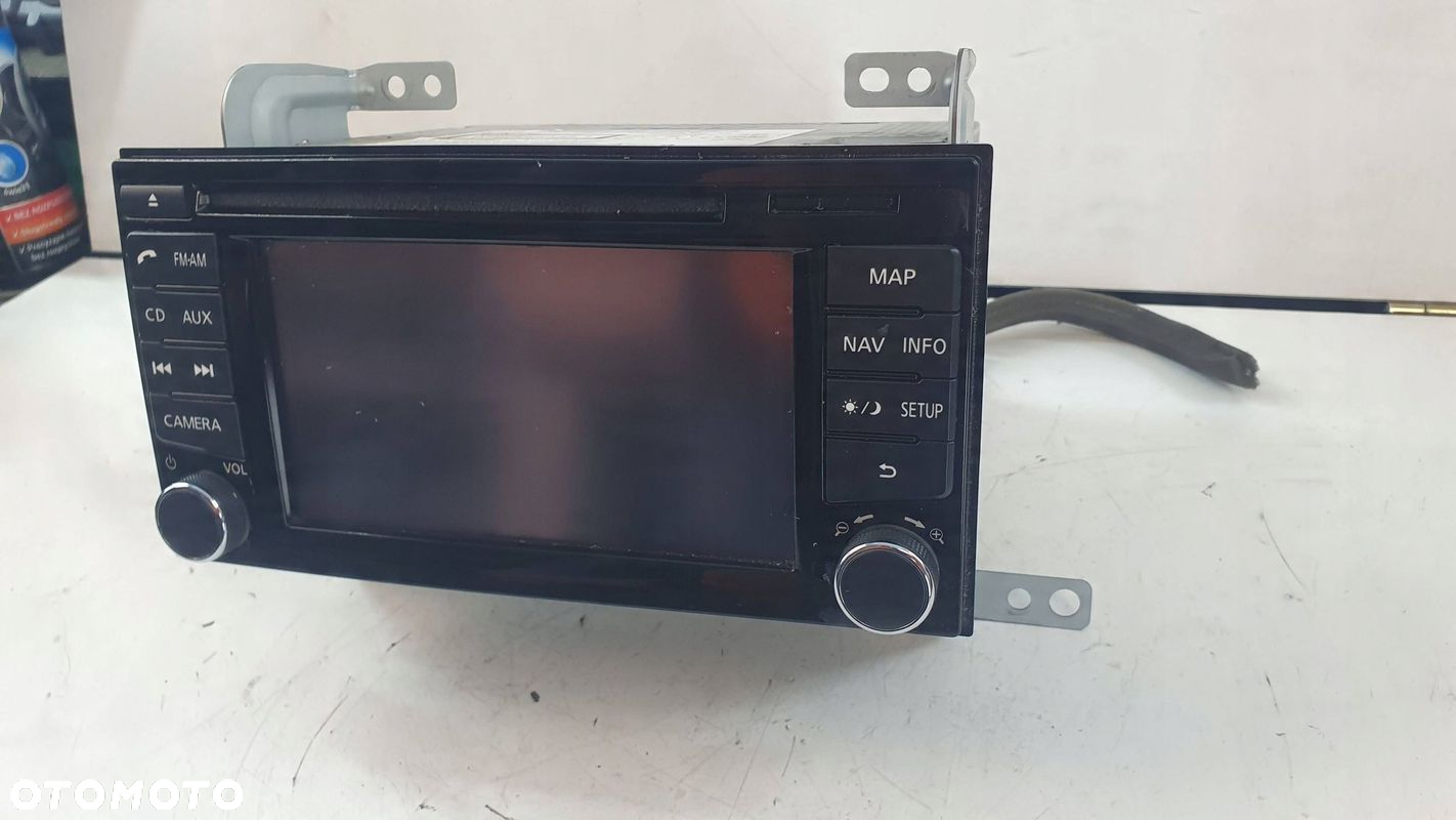 Nissan Juke I 1 F15 Qashqai 10- Radioodtwarzacz CD Nawigacja naped ekran - 4