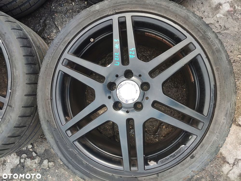 MERCEDES W204 W207 W212 FELGI ALUMINIOWE AMG 18 5X112 265/35/18 - 8