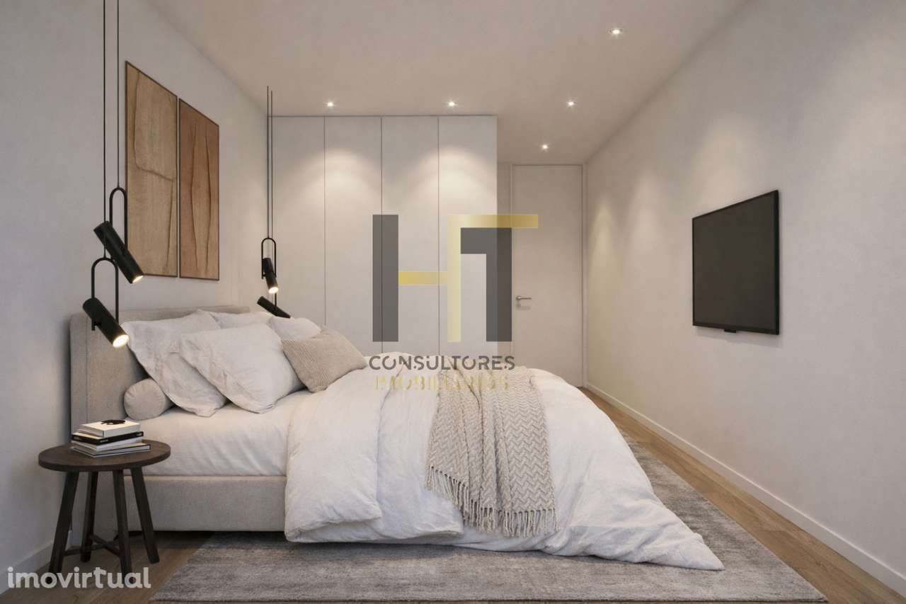 Apartamento T1 | Varanda | Custóias - Grande imagem: 2/15