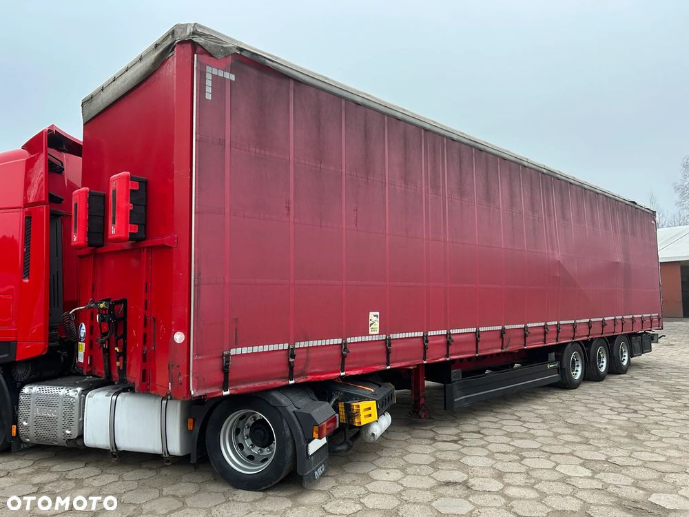 Berger FIRANKA MEGA 5170 KG BARDZO LEKKA / SAF OSIE / OŚ PODNOSZONA / 2019 ROK / BERGER ECOTRAIL LIGHT MEGA / OPONY R 19.5 / 2 KOŁA ZAPASOWE / DACH PODNOSZONY i REGULOWANY !! - 2