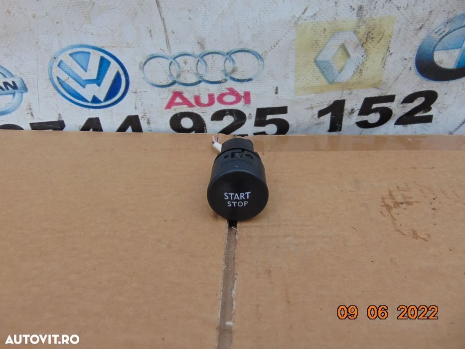 Buton start Stop renault Megane 3 scenic 3 grand scenic 2008-2016 buto - 2