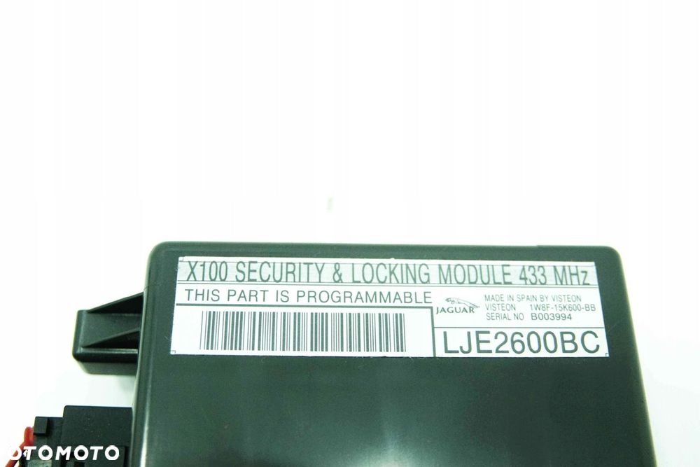 MODUŁ BEZPIECZEŃSTWA SECURITY LOCKING MODULE LJE2600BC JAGUAR XK8 XKR X100 - 2