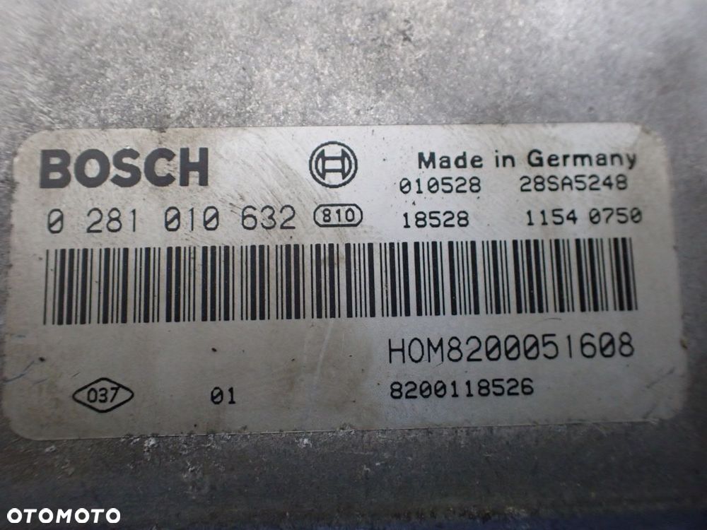 KOMPUTER SILNIKA RENAULT TRAFIC II 1.9 8200118526 - 3