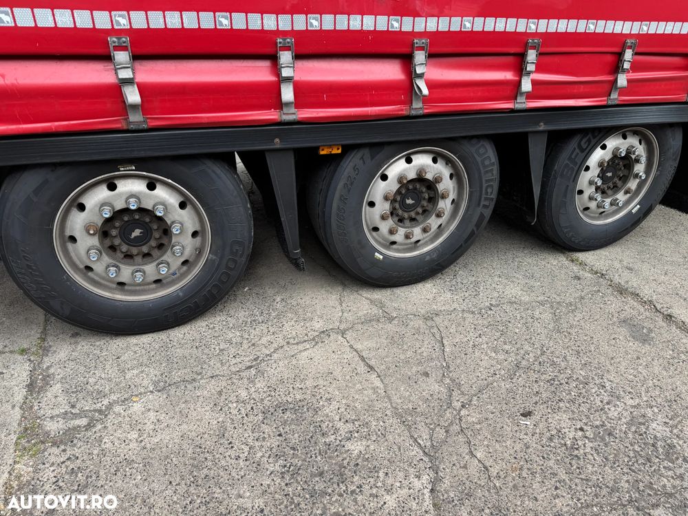 Schmitz Cargobull mega, liftanta, anvelope noi /55, ALCOA, scanduri aluminiu, finantare - 17