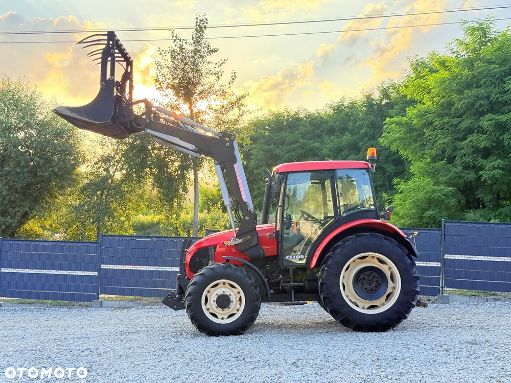 Zetor * Traktor Zetor 7441 Proxima * TUR Ładowacz Łyżka * TUZ * Wałek Wom * - 19