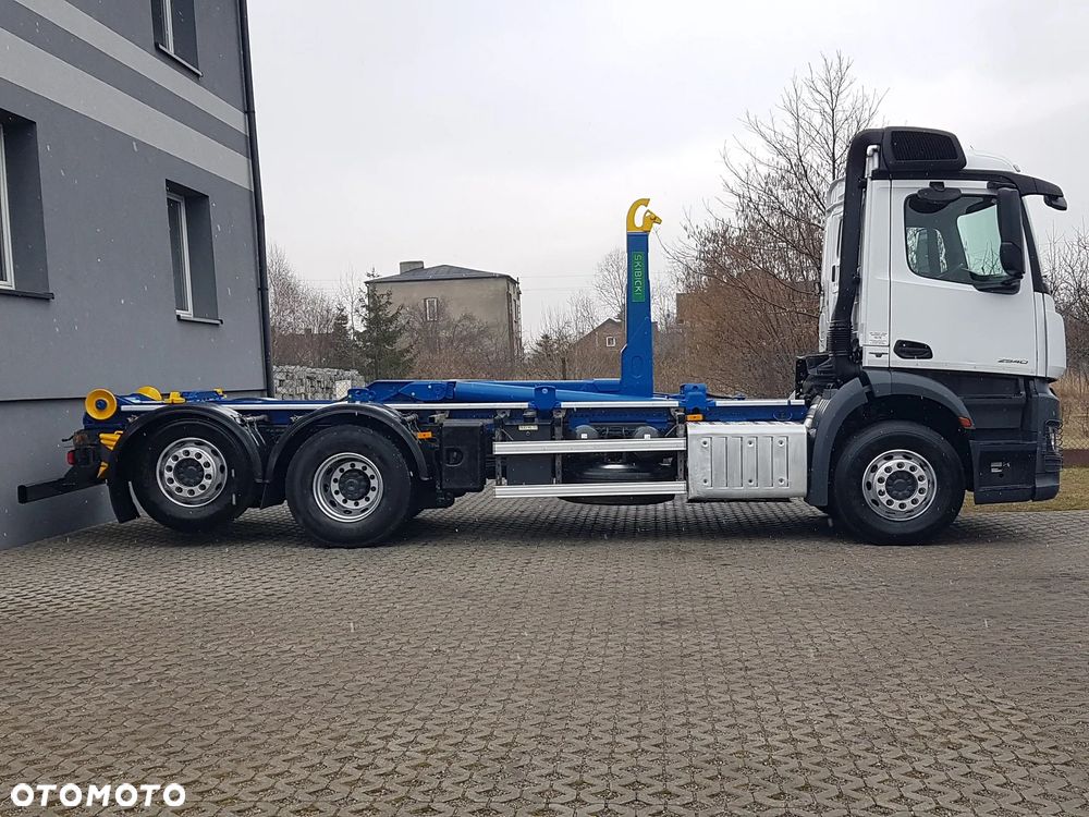 Mercedes-Benz ANTOS ACTROS HAKOWIEC 3 OSIE 6x2 KLIMA HAKOWIEC DO KONTENERÓW - 19