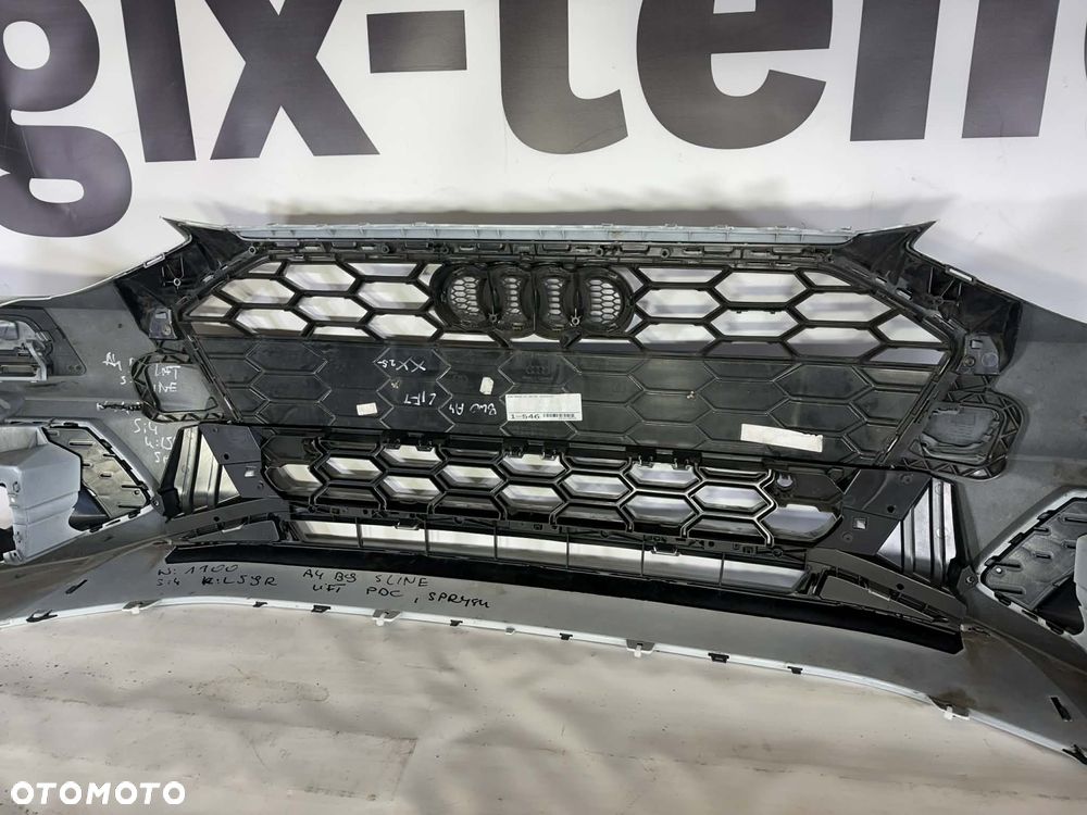 Audi A4 B9 LIFT S Line Zderzak Przód Przedni PDC LS9R Sprysk 8W0807437AQ - 9