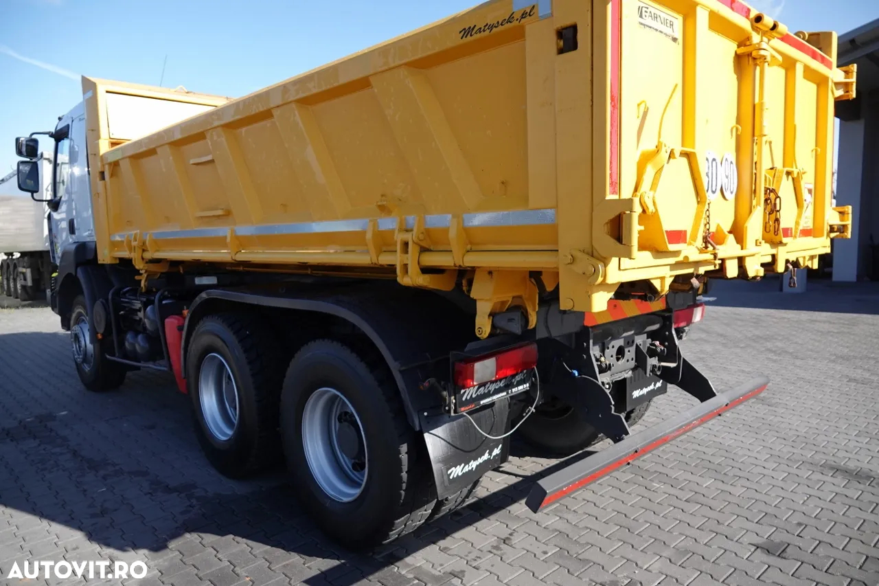 Renault KERAX 450 / 6x4 / BASCULATOR / HYDROBORTA / BORDMATIC / MANUAL / IMPORTAT - 19