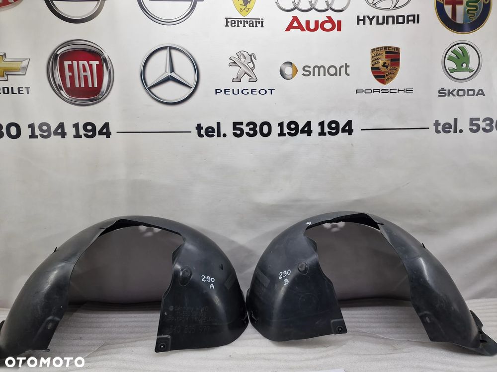 VW GOLF VI 6 5K0 08- lewe NADKOLE PRZEDNIE PRZÓD , NR 5K0805977 / 5K0805978 , NR AUKCJI N290 - 1