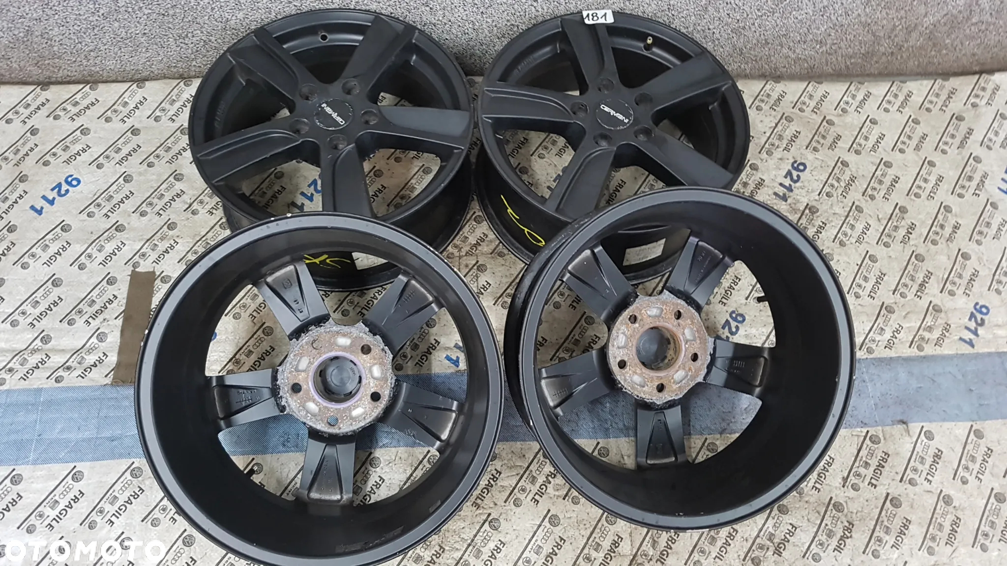 FELGI ALUMINIOWE MAZDA TOYOTA RENAULT NISSAN   5X114,3 6,5JX16 ET48 - 12