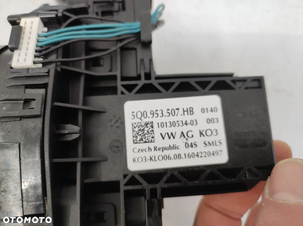 TAŚMA ZWIJAK MANETKI PRZEŁĄCZNIK ZESPOLONY SKODA OCTAVIA III 3 - 12