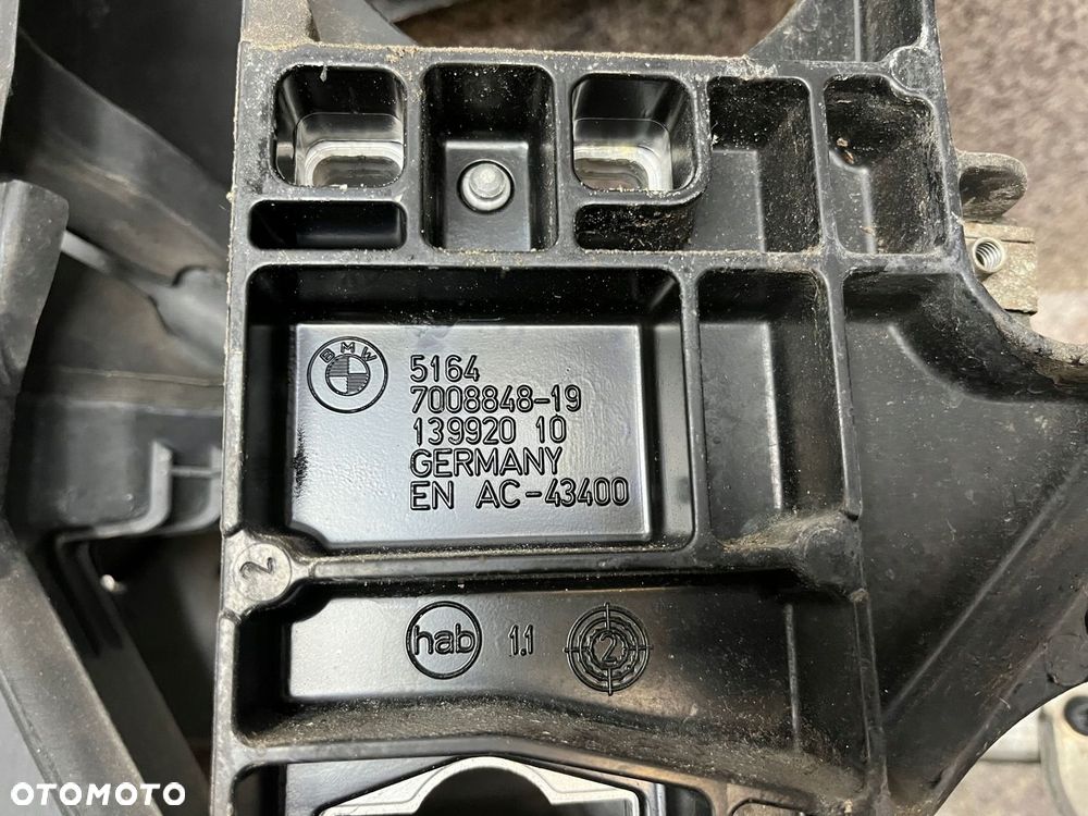 Pas przod przedni chlodnice wentylator belka zaluzja BMW E63 4.4 V8 N62 E64 - 13