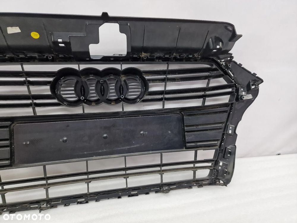 AUDI A3 8V / 8V3 S-LINE 16- ATRAPA / GRILL PRZEDNI PRZÓD CZARNY BEZ PDC , NR 8V3853651AA , NR AUKCJI GL349 - 17