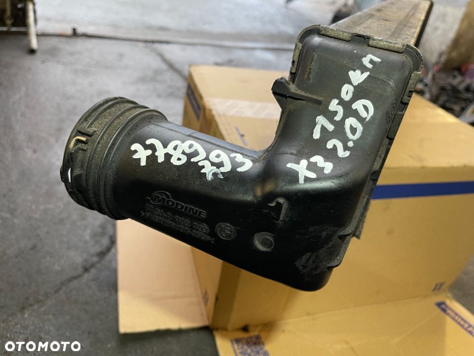 Chłodnica powietrza Intercooler Bmw e83 x3 2.0d 150km - 3
