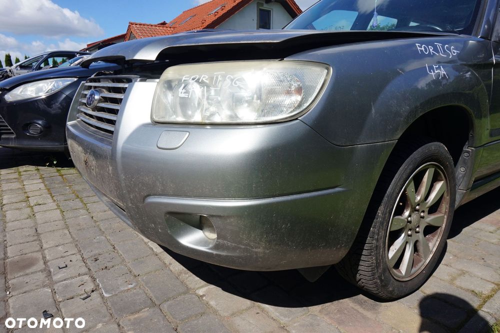 MASKA ZDERZAK BŁOTNIKI LAMPY FORESTER II SG LIFT 45A  SUBARU 2006-2008 SZARY PRZÓD KOMPLETNY - 6