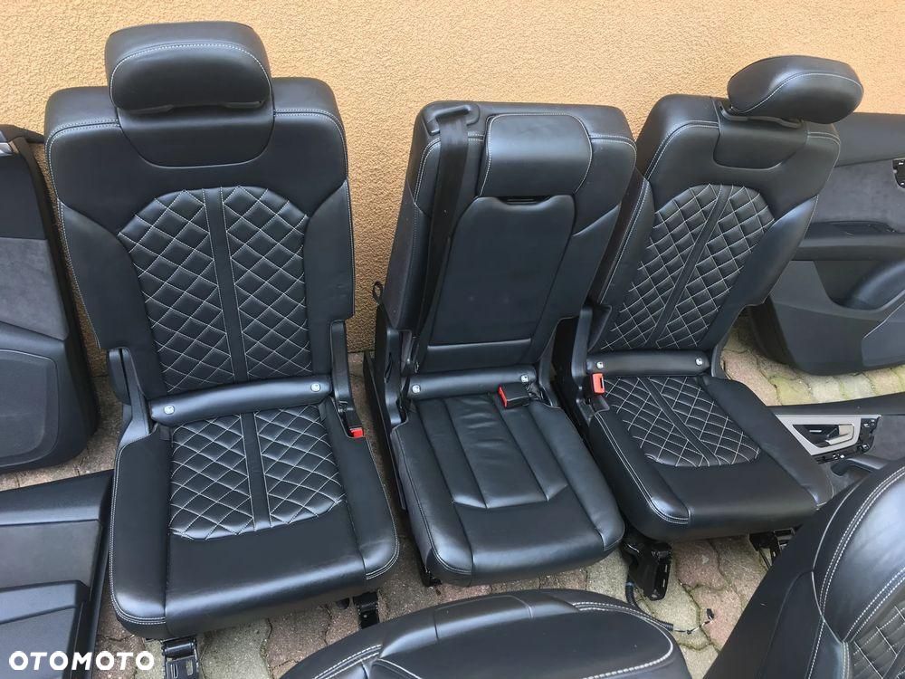 AUDI Q7 4M S-LINE BENTLEY FOTEL FOTELE KANAPA BOCZKI TAPICERKA / ISOFIX - 14