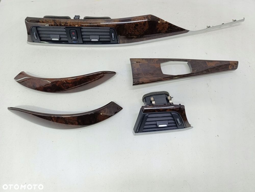 BMW F32 LISTWY DEKORY DREWNO KOMPLET EUROPA - 1