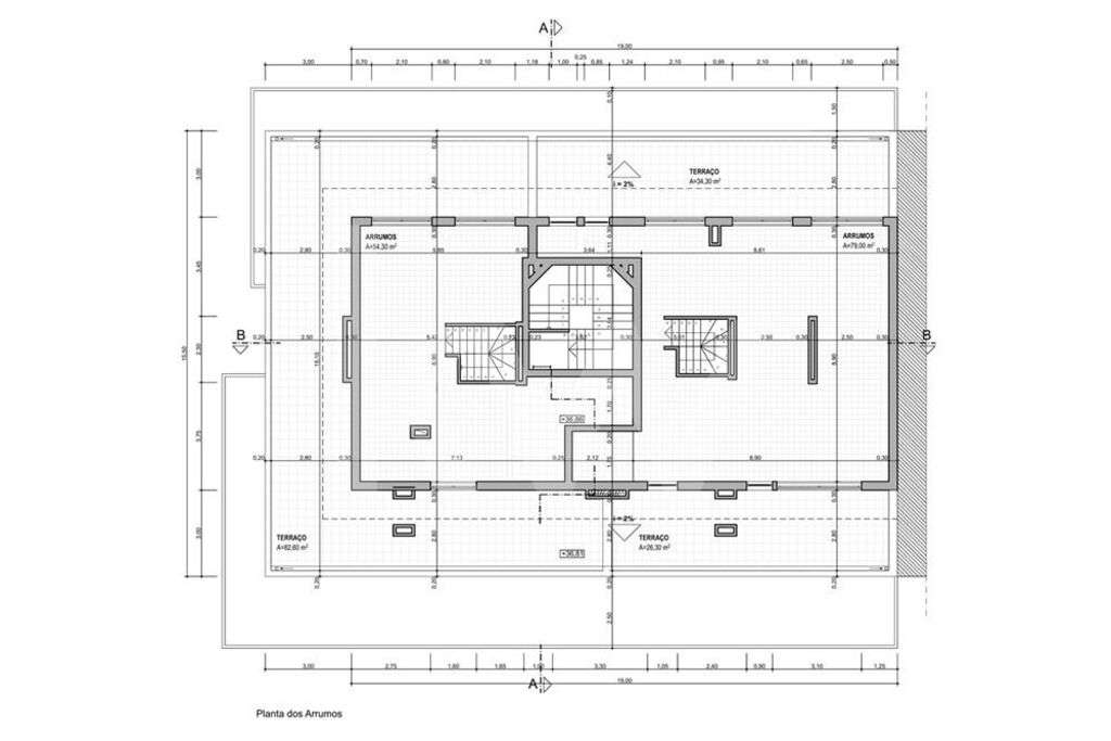 Apartamento T4 duplex em construção, com 2 lugares de garagem e terraç - Grande imagem: 3/7