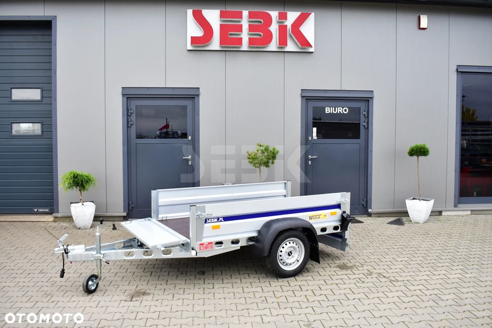 Wiola Mocna spawana przyczepa WIOLA KUJAWIAK 204 x 122 DMC 750 kg. - 5