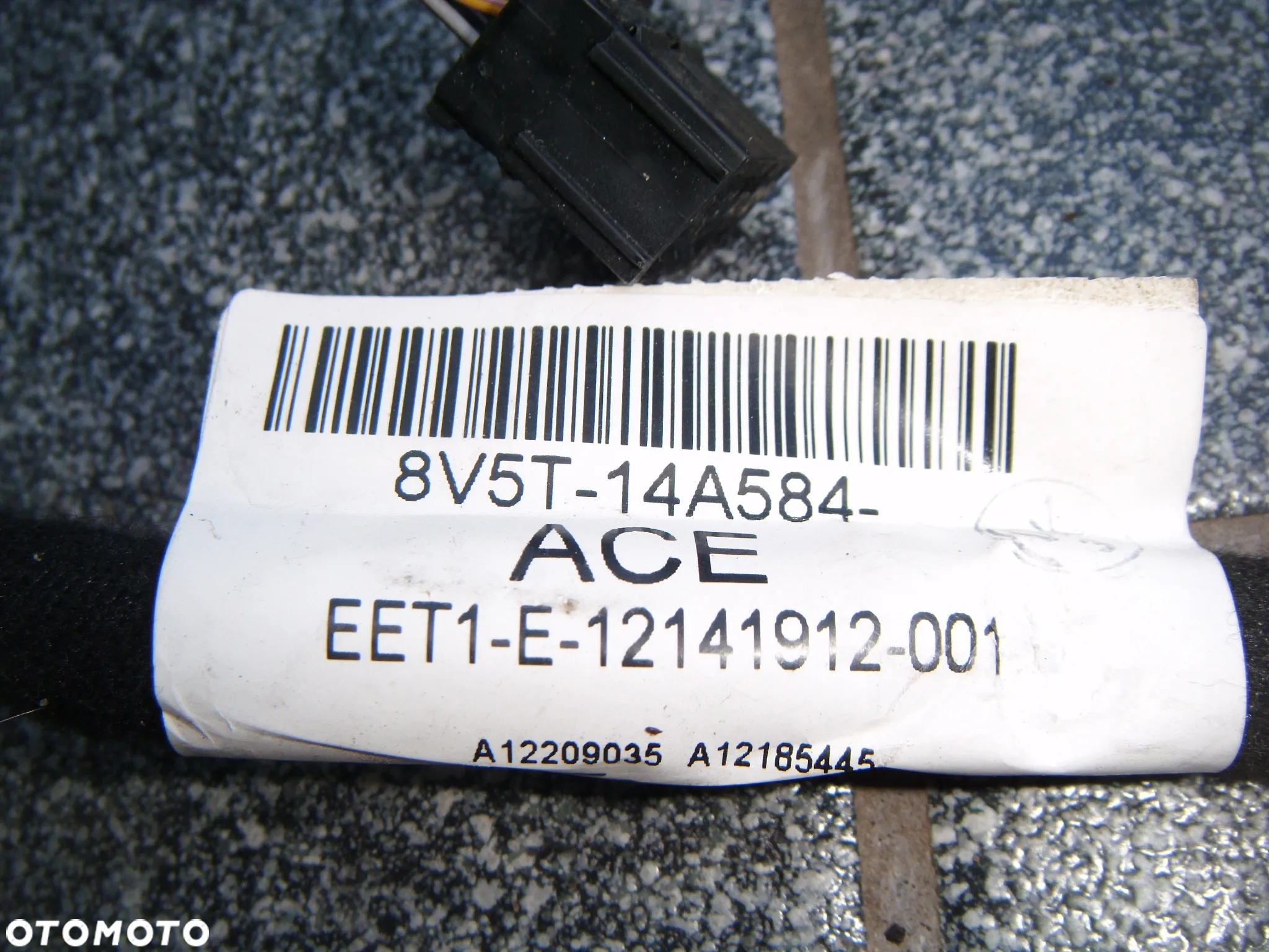 ford fiesta mk7 3d wiązka drzwi lewy przód  6128412344 - 2