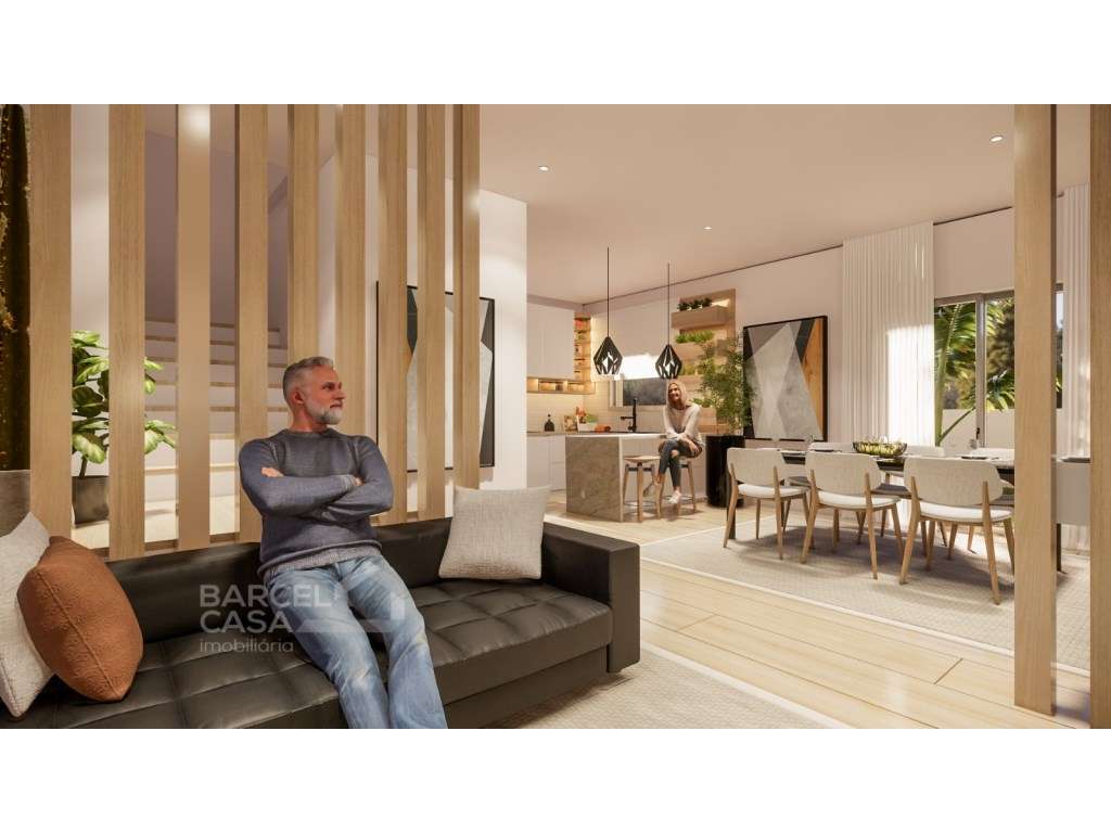Moradias Geminadas T3 em construção em Antas - Esposende. - Grande imagem: 4/11