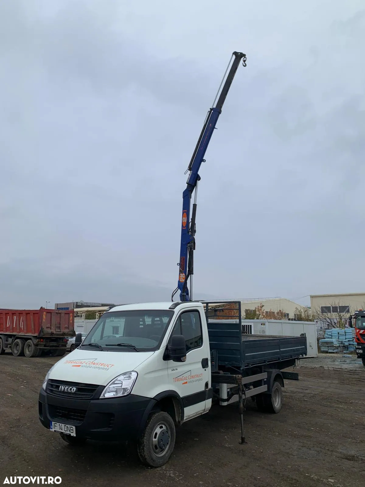 Iveco DAILY 50C15 CU MACARA SI BASCULABIL 3PARTI - 2